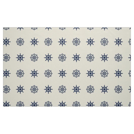 Kompass-Rosen-Schiffs-Radmustergewebe Stoff (Fat Quarter (45,7 x 55,9 cm))