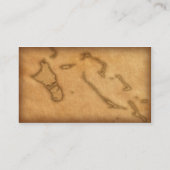 Kompass-Rosen-Segeln Visitenkarte (Rückseite)