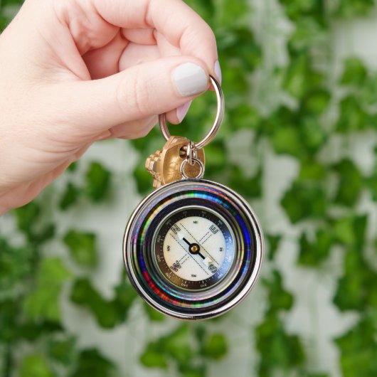 Kompass Schlüsselanhänger (Hand)