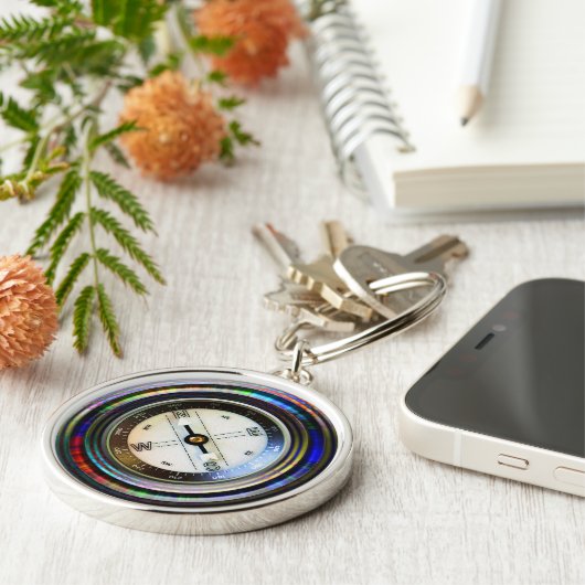 Kompass Schlüsselanhänger (Seite)