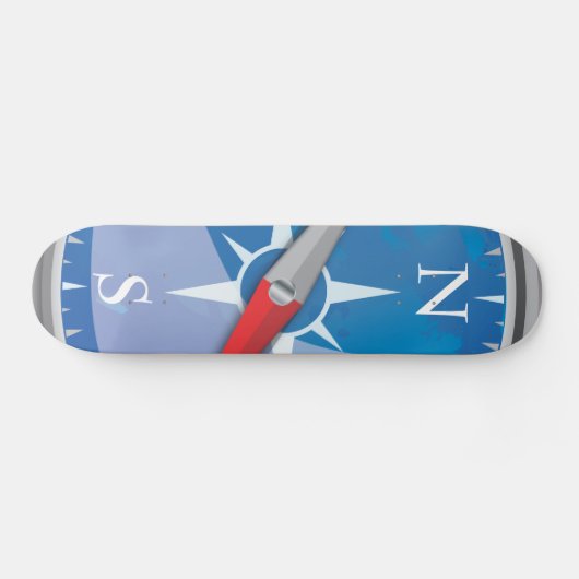Kompass Skateboard (Horizontal)