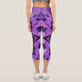 Kompass-Stern Capri Leggings (Rückseite)