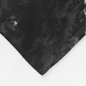 Kompass-Sternemblem monogramm dramatische Berge Fleecedecke (Ecke)