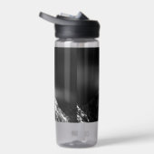 Kompass-Sternemblem monogramm dramatische Berge Trinkflasche (Rechts)