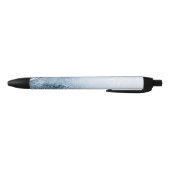 Kompass-Sternemblem monogramm Winterfichtenwald Kugelschreiber (Unterseite)