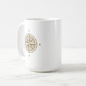 Kompass-Tasse Kaffeetasse (Vorderseite Links)