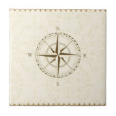 Kompass Vintag Südost Fliese (Vorderseite)