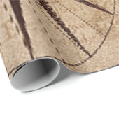 Kompass Vintage Kartennavigation Geschenkpapier (Rolleneckpunkt)