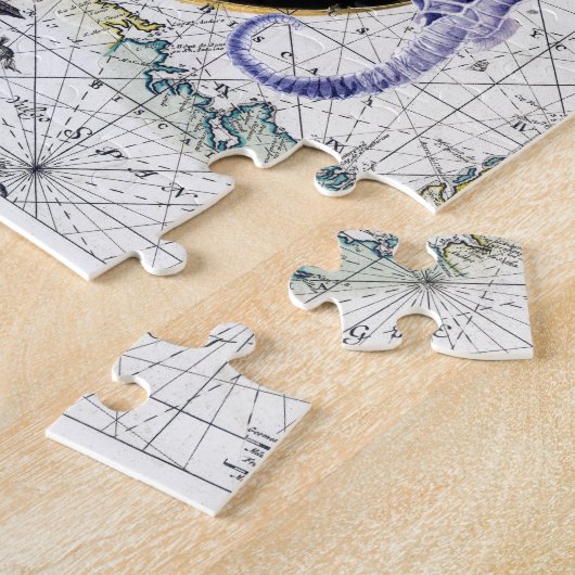 Kompass-Vintages See Puzzle (Seite)