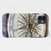 Kompass-Wolken Case-Mate iPhone Hülle (Rückseite (Horizontal))
