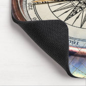 Kompass-Wolken Mousepad (Ecke)