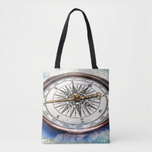 Kompass-Wolken Tasche