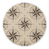 Kompassmuster Keramikknauf (Vorderseite)