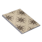 Kompassmuster Notizblock (Rechte Seite)