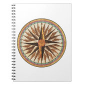 Kompassnavigator des Vintagen Schiffes Notizblock (Vorderseite)