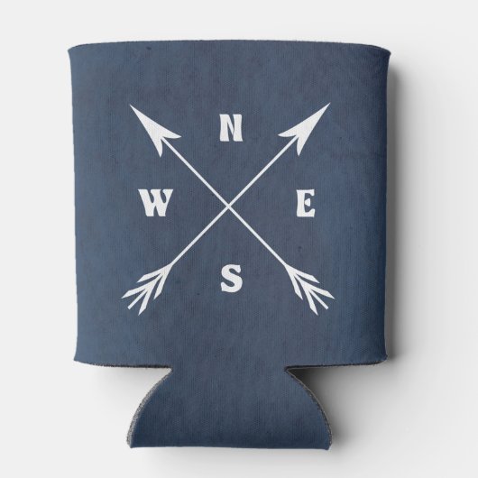 Kompasspfeile Dosenkühler (Rückseite)