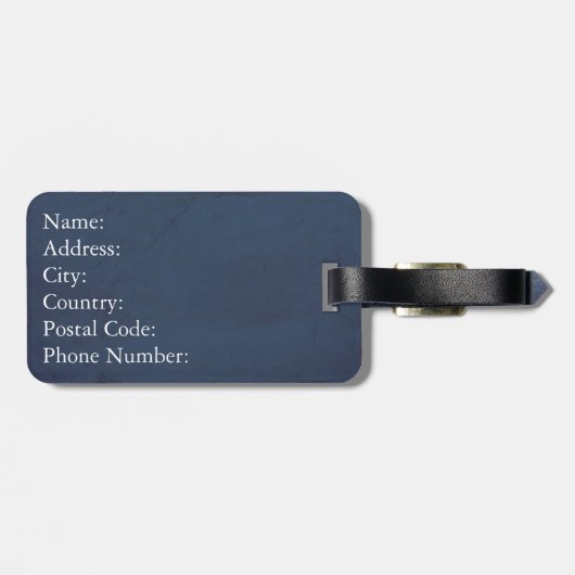 Kompasspfeile Gepäckanhänger (Rückseite horizontal)