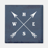 Kompasspfeile Magnet (Vorne)