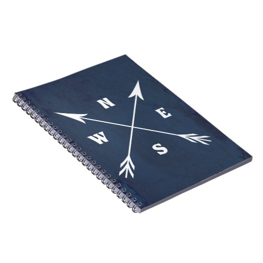 Kompasspfeile Notizblock (Rechte Seite)