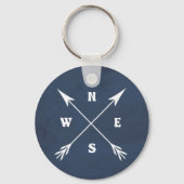 Kompasspfeile Schlüsselanhänger (Vorderseite)