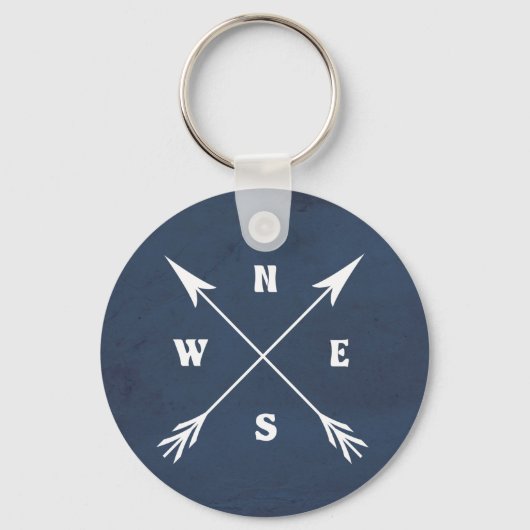 Kompasspfeile Schlüsselanhänger (Vorderseite)