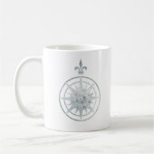 Kompassrose Kaffeetasse (Links)