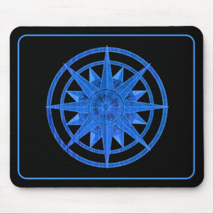 Kompassrose Mousepad