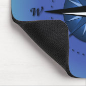 Kompassrose Mousepad (Ecke)