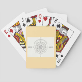 Kompassrose zur Richtungsfindung  Spielkarten