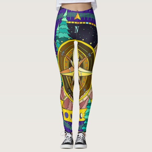 Kompassym Leggings (Vorderseite)
