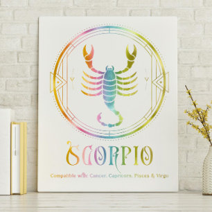 Kompatibilität mit Scorpio Leinwanddruck