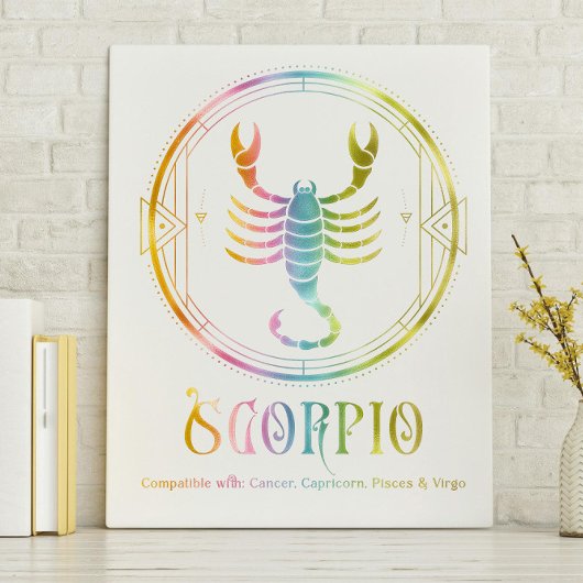 Kompatibilität mit Scorpio Leinwanddruck