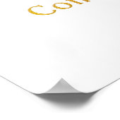 Kompatibilitätsdesign für Zodiac Scorpio Poster (Ecke)