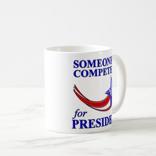 Kompetenter Präsident Kaffeetasse (VorderseiteRechts)