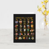 Kompetenzmanagement Alphabet Mental Health Awarene Karte (Gelbe Blume)