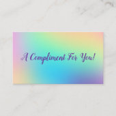 Kompilierungskarte Visitenkarte (Vorderseite)