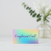 Kompilierungskarte Visitenkarte (Stehend Vorderseite)