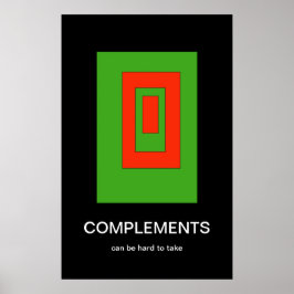 Komplementarität mit Demotivationspaket Poster