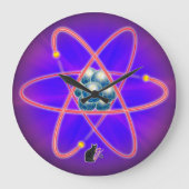 komplett atomar große wanduhr (Vorderseite)