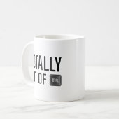 komplett aus der Kontrolle Kaffeetasse (Vorderseite Links)