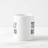komplett aus der Kontrolle Kaffeetasse (Mittel)