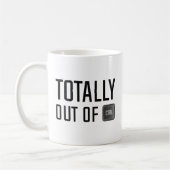 komplett aus der Kontrolle Kaffeetasse (Links)