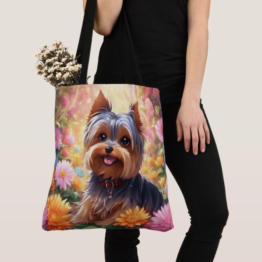 Komplett bedruckte Tragetasche, Medium Tasche (Von Nahem)