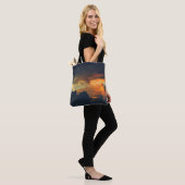 Komplett bedruckte Tragetasche, Medium Tasche (Am Model)
