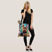 Komplett bedruckte Tragetasche, Medium Tasche (Am Model)