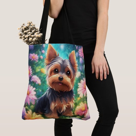 Komplett bedruckte Tragetasche, Medium Tasche (Von Nahem)