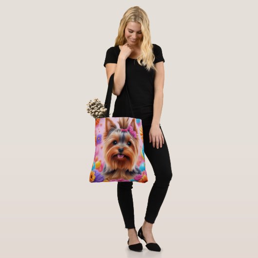 Komplett bedruckte Tragetasche, Medium Tasche (Am Model)
