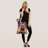 Komplett bedruckte Tragetasche, Medium Tasche (Am Model)