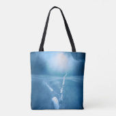 Komplett bedruckte Tragetasche, Medium Tasche (Rückseite)