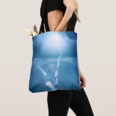 Komplett bedruckte Tragetasche, Medium Tasche (Von Nahem)